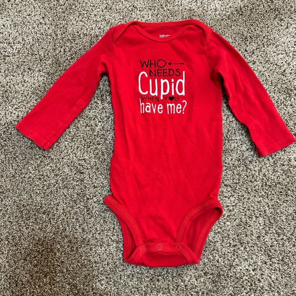 Carter's Red Baby Outfit - Picture 2 of 5